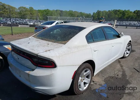 2016 Dodge Charger Police из США, поврежденный, VIN 2C3CDXAT2GH310597